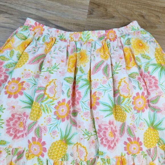 🔸️NWT Rachel Zoe Floral & Pineapple Print Maxi Skirt Size 6 - Picture 6 of 11